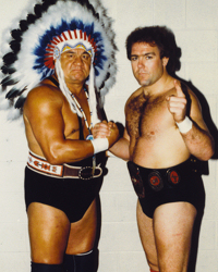 Tully Blanchard and Baby Doll